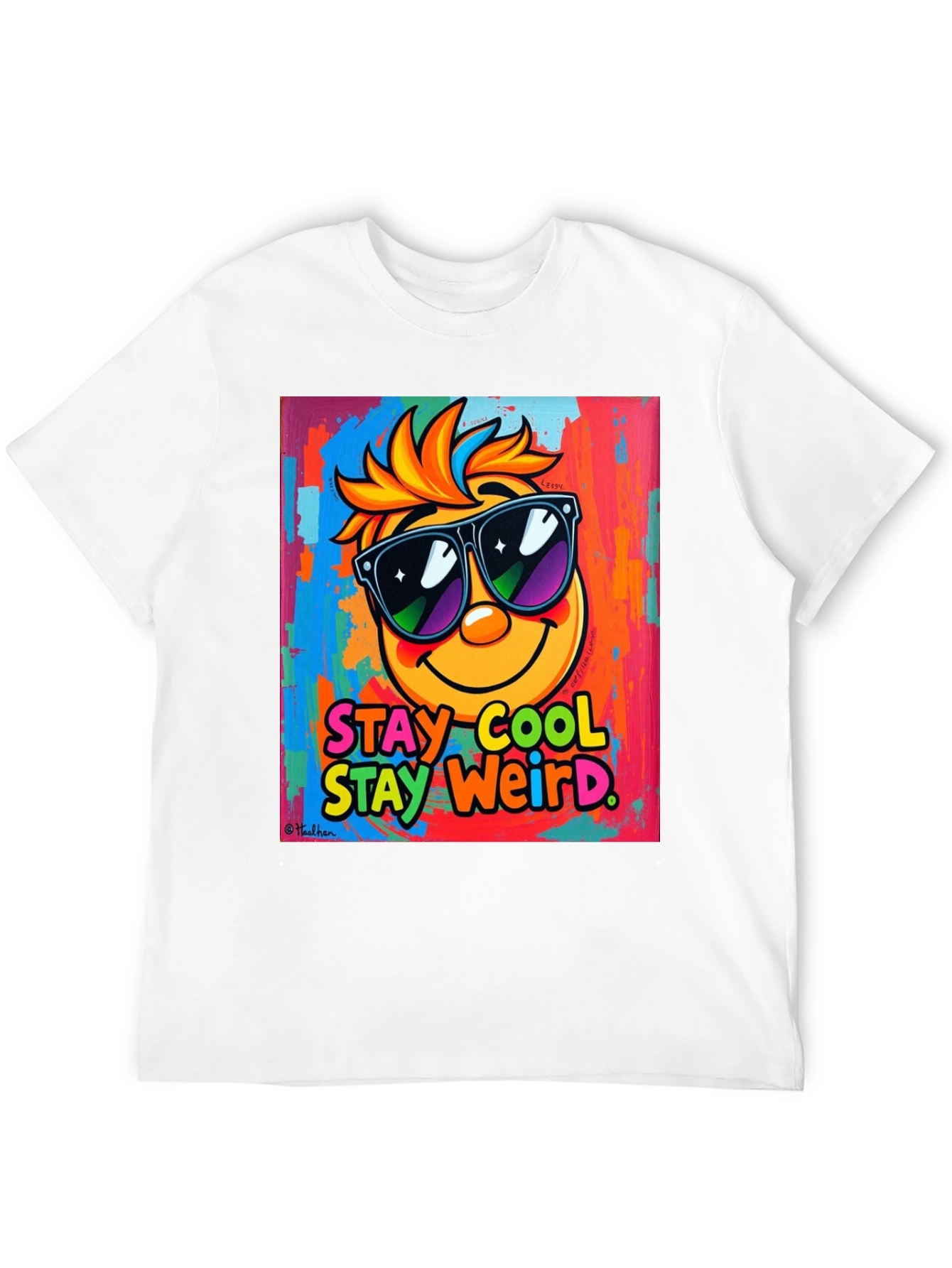 Stay Cool Stay Weird Graphic Tee