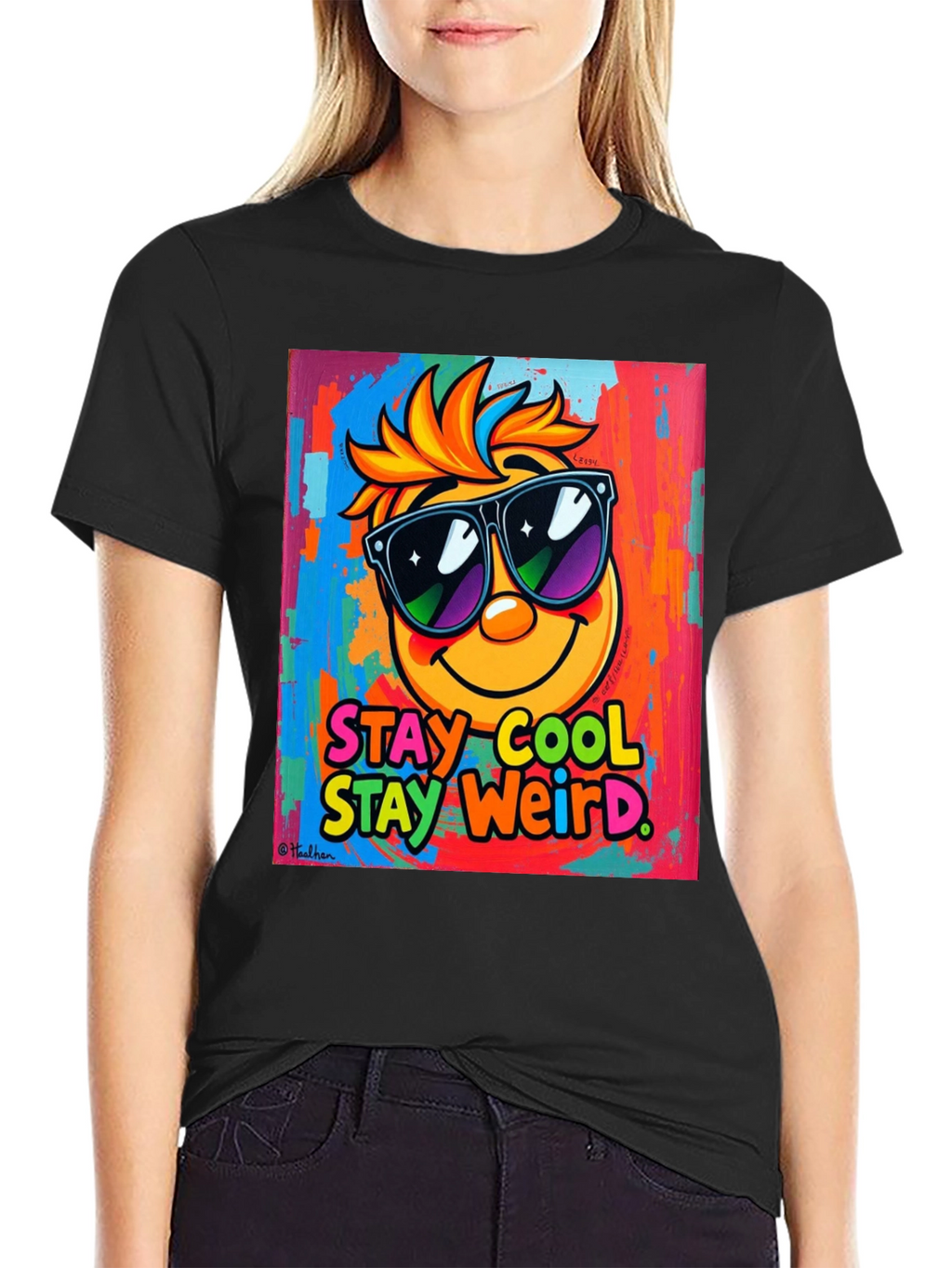 Stay Cool Stay Weird Graphic Tee