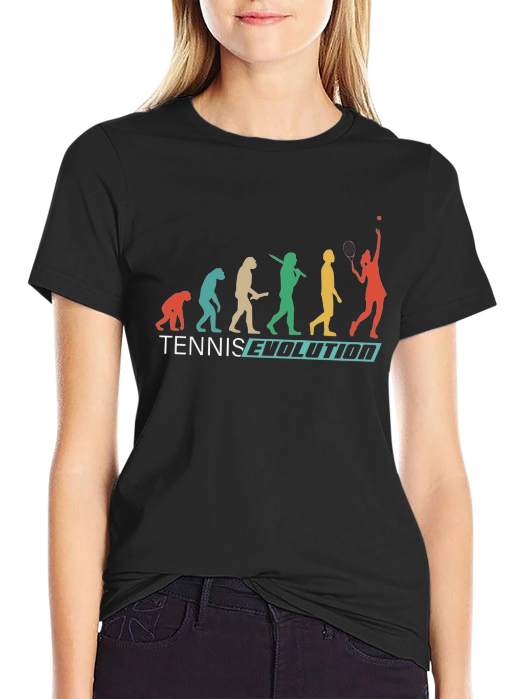 Tennis Evolution Graphic T-Shirt