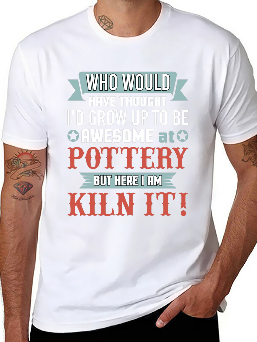 Awesome at Pottery Graphic T-Shirt