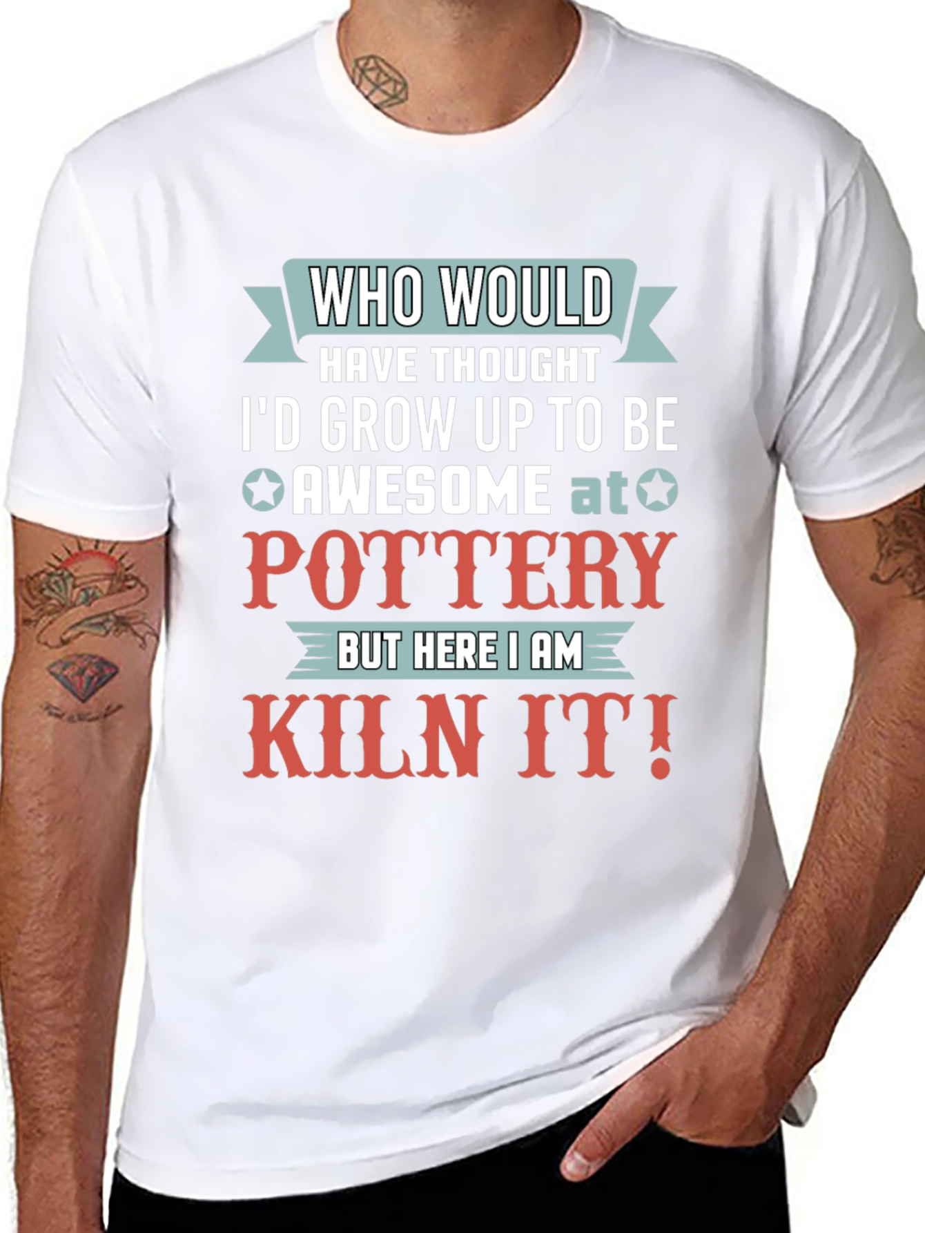 Awesome at Pottery Graphic T-Shirt