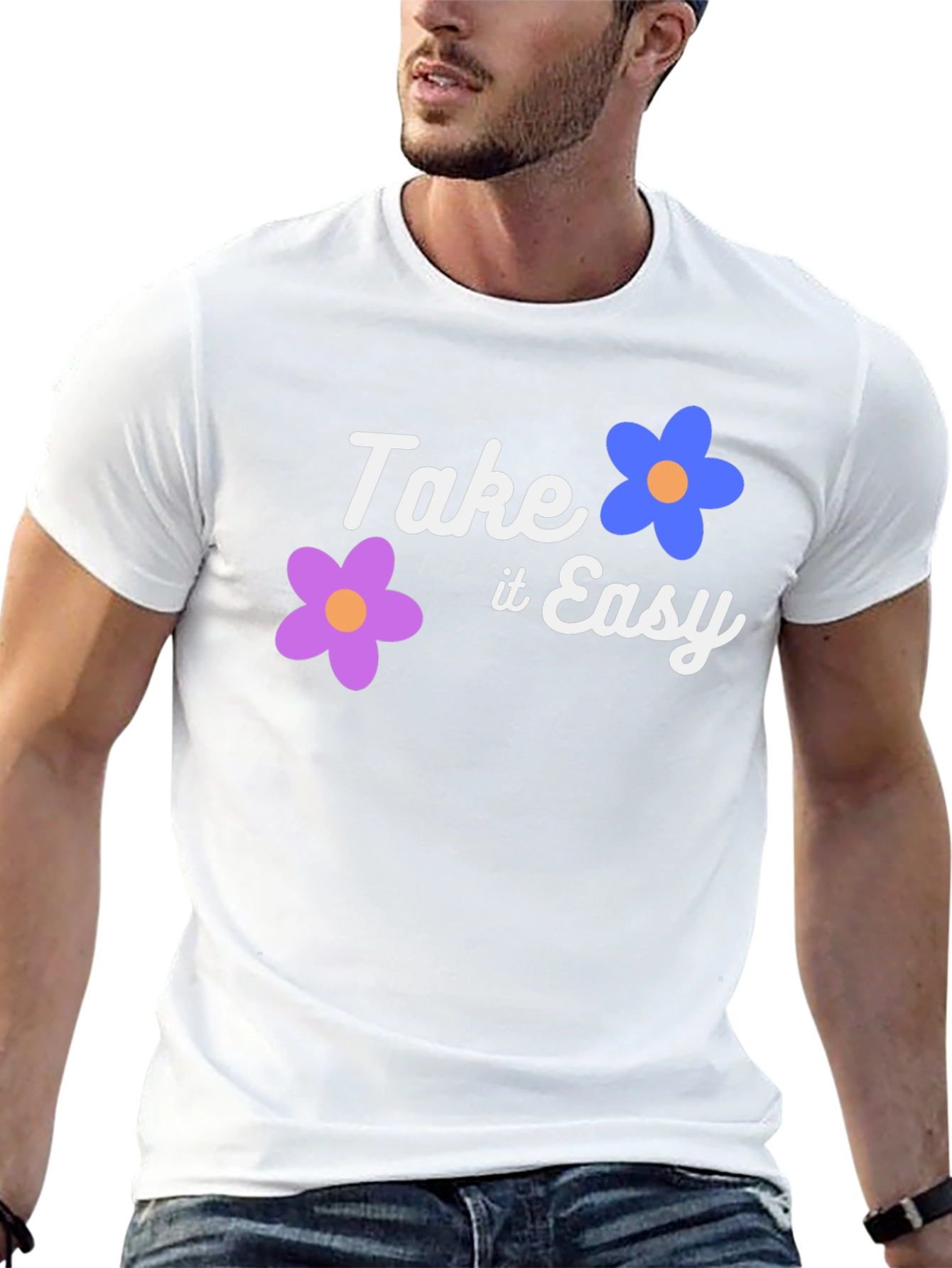 Take it Easy Floral T-Shirt