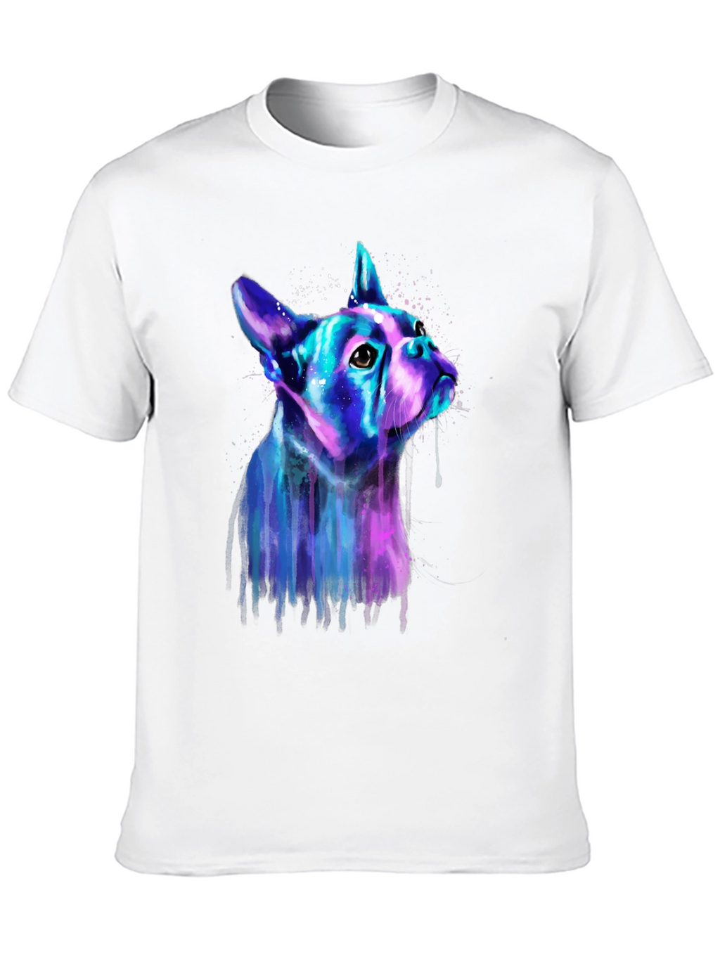 Neon Bulldog Graphic Tee