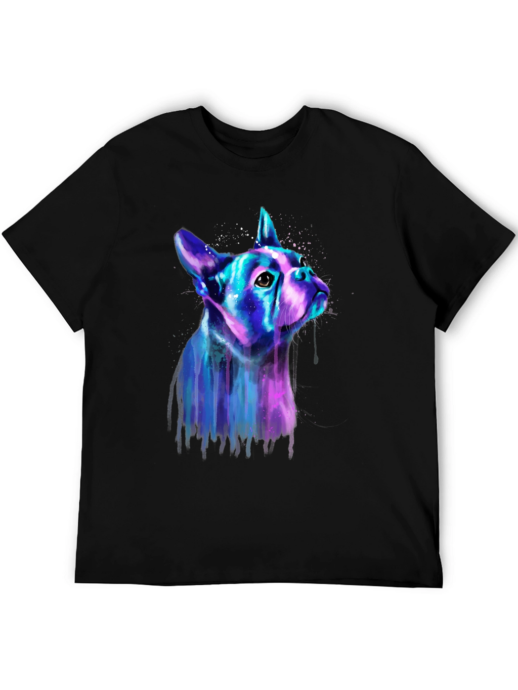 Neon Bulldog Graphic Tee