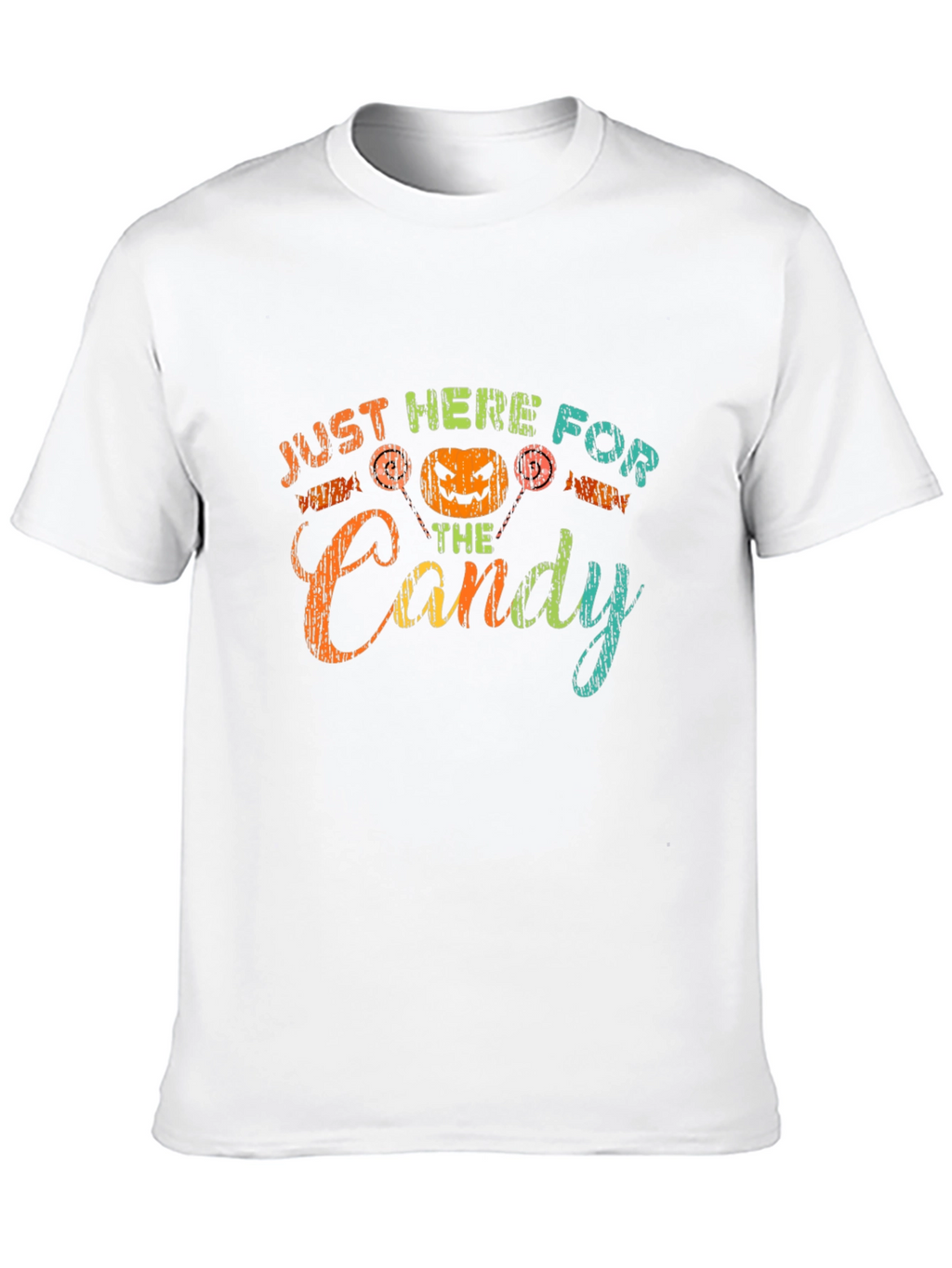 Halloween Just Here For The Candy T-Shirt
