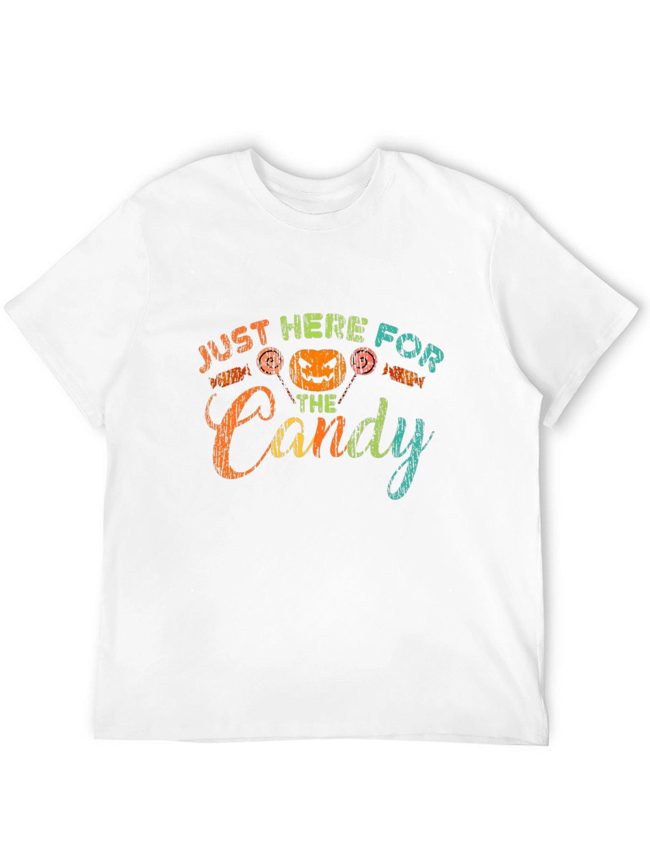 Halloween Just Here For The Candy T-Shirt