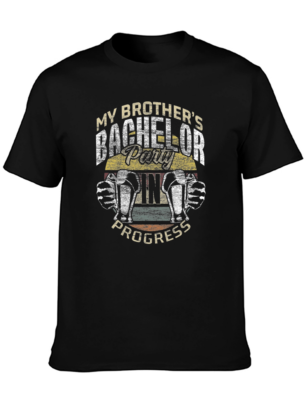 Bachelor Party In Progress T-Shirt