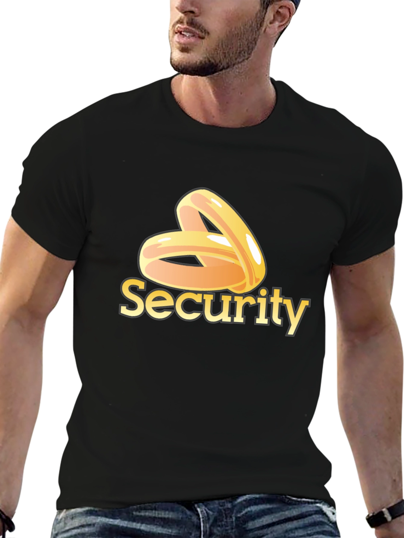 Security Wedding Rings Graphic T-Shirt