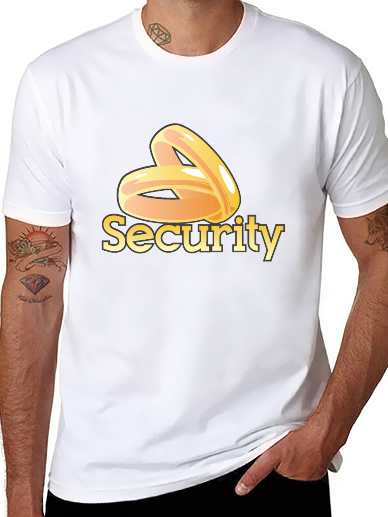 Security Wedding Rings Graphic T-Shirt