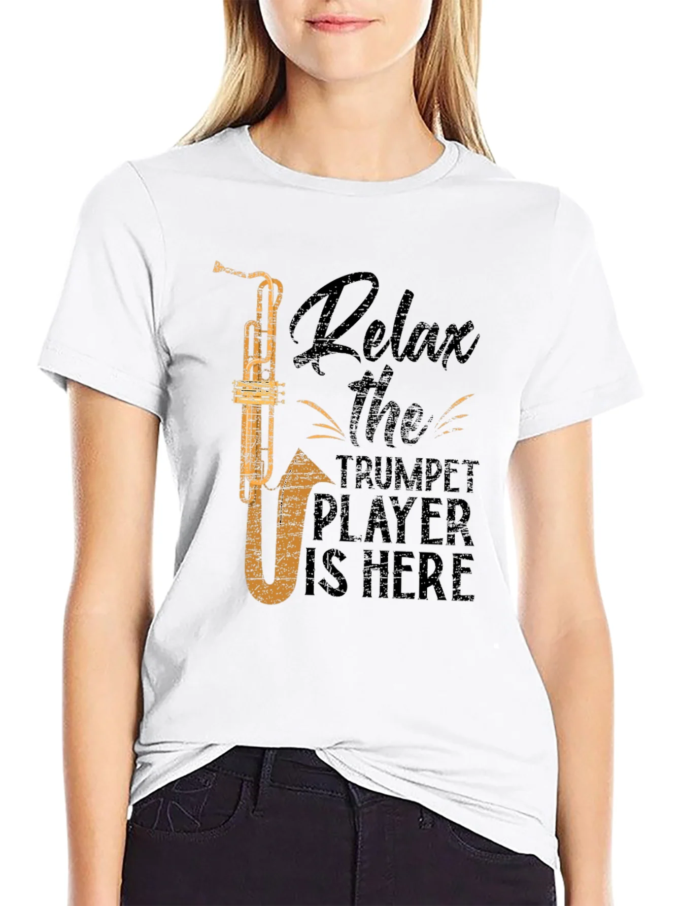 Relax Trumpet Player T-Shirt - Funny Musician Tee