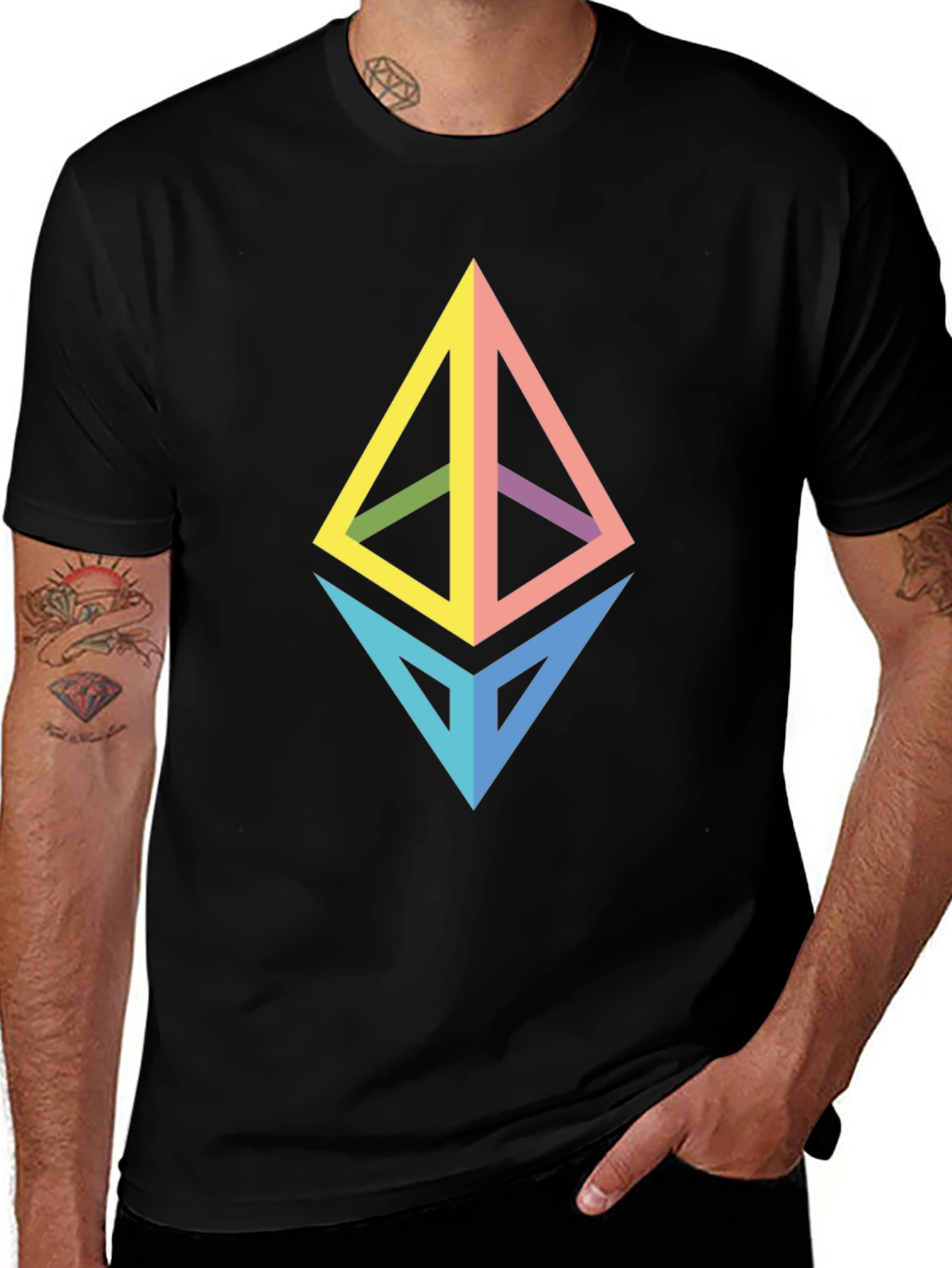 Ethereum Crypto Black T-Shirt