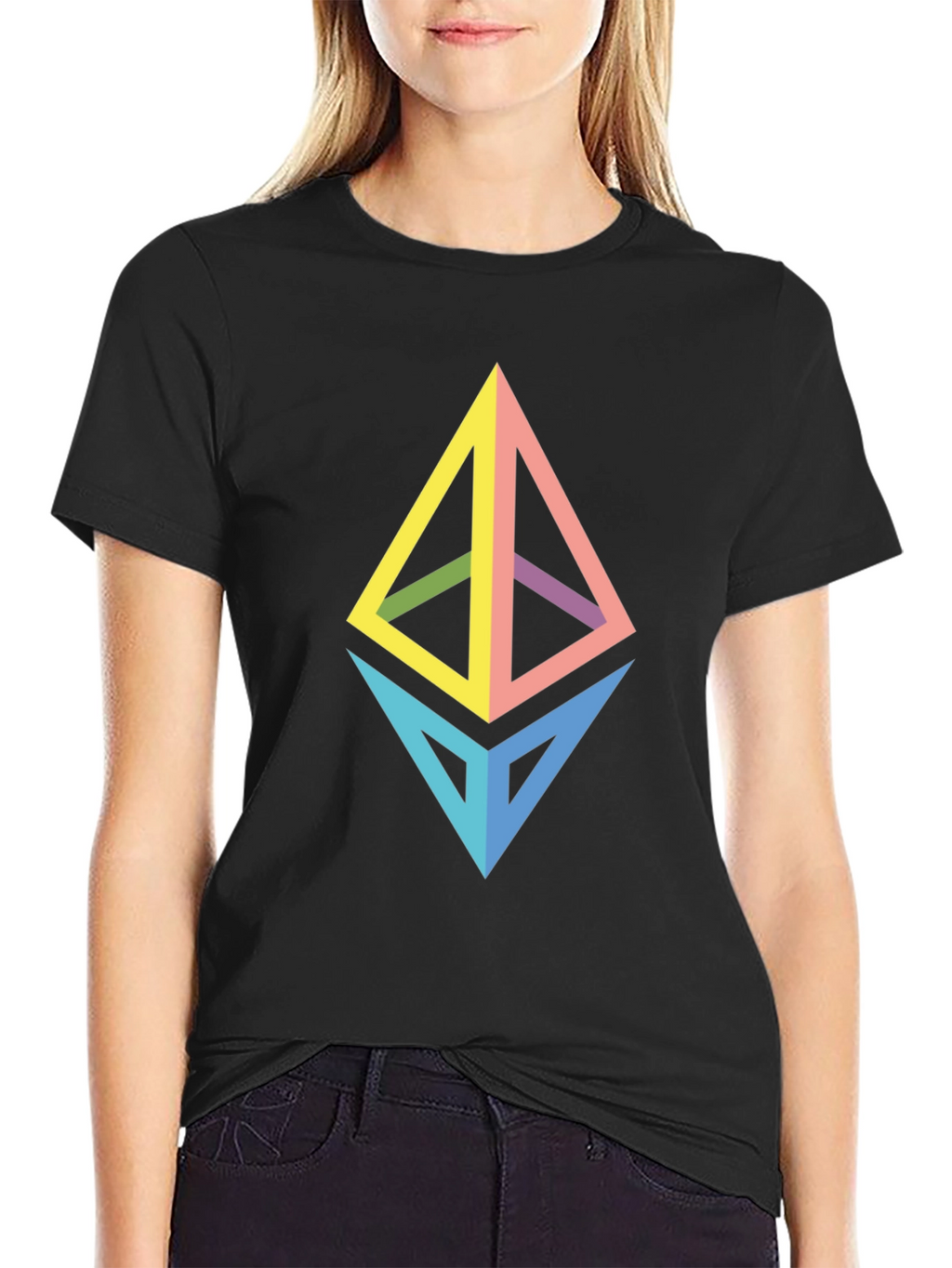 Ethereum Crypto Black T-Shirt