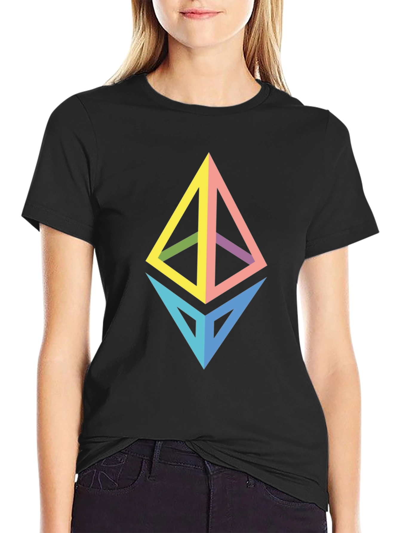 Ethereum Crypto Black T-Shirt