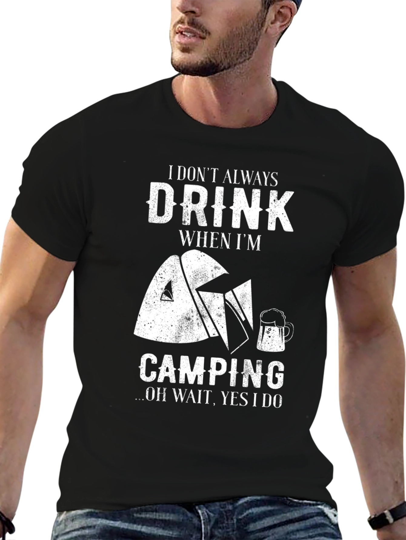 Camping Drinker T-Shirt