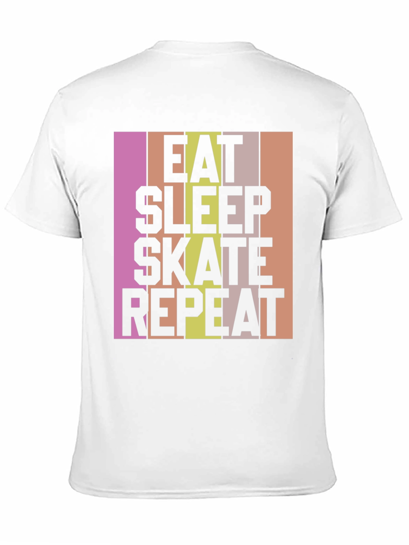 Eat Sleep Skate Repeat Graphic T-Shirt
