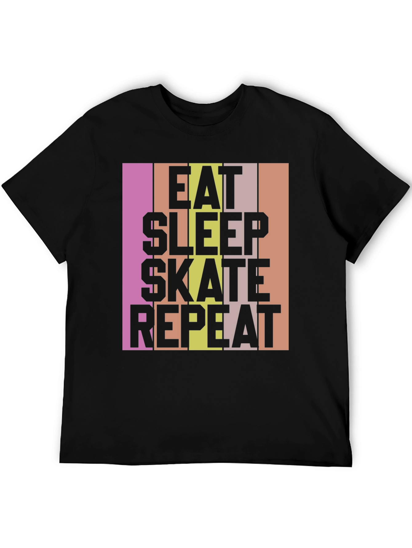 Eat Sleep Skate Repeat Graphic T-Shirt