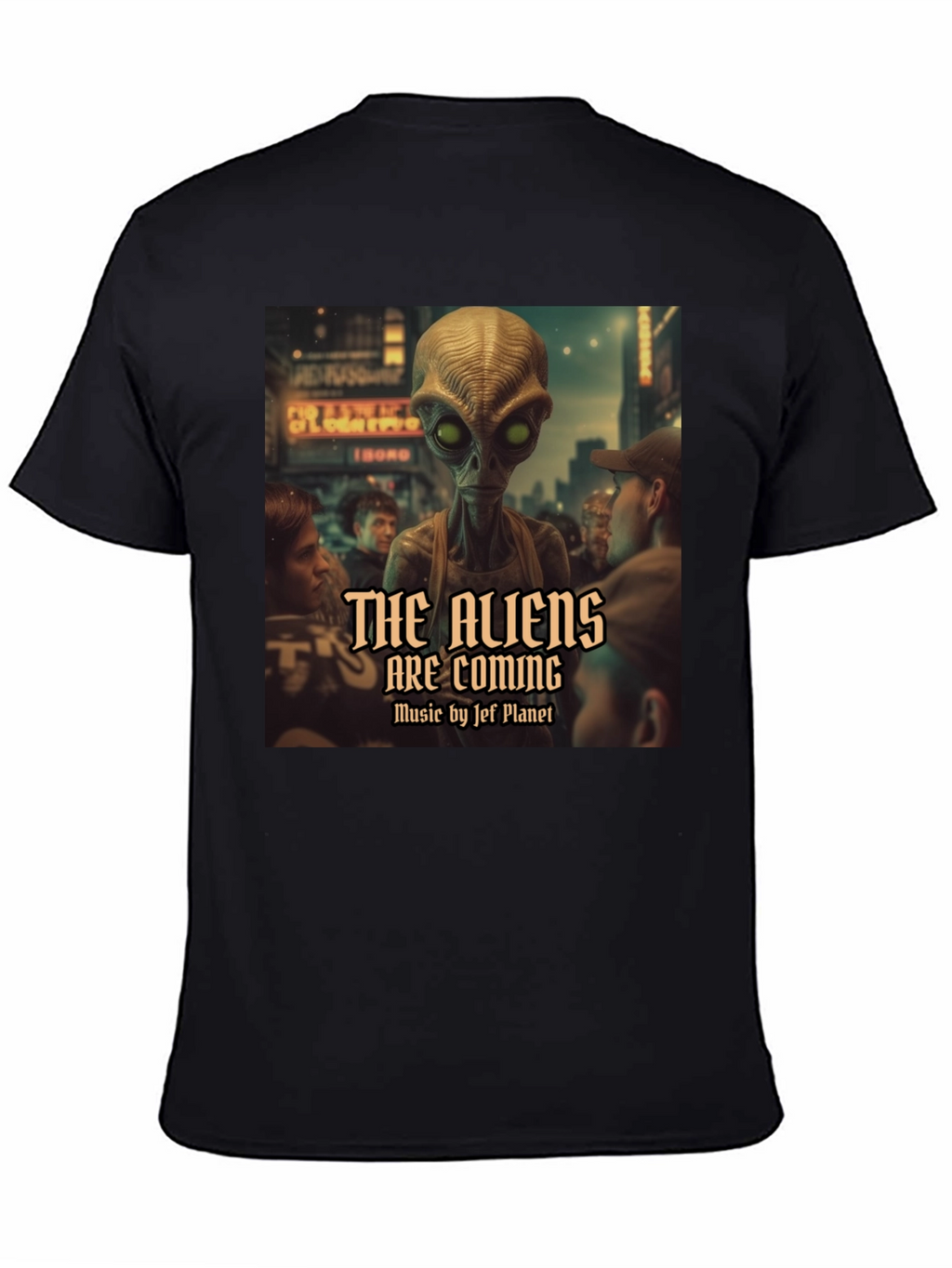 The Aliens Are Coming Graphic T-Shirt