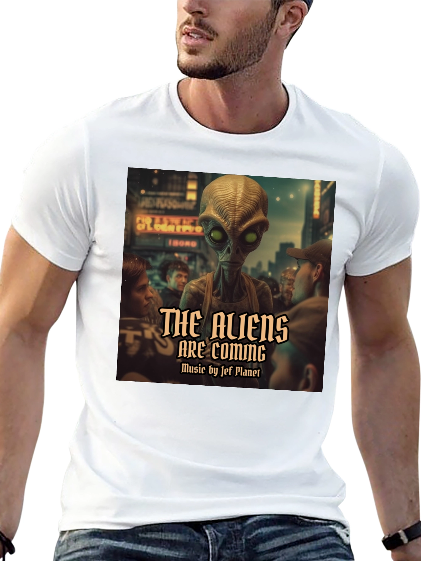 The Aliens Are Coming Graphic T-Shirt