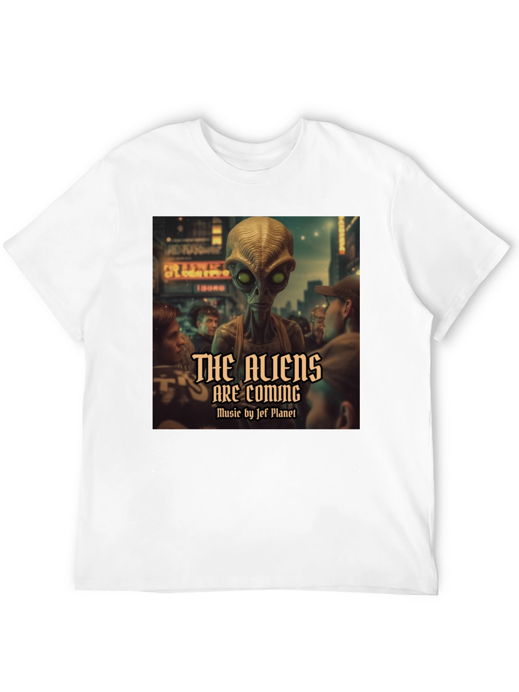 The Aliens Are Coming Graphic T-Shirt