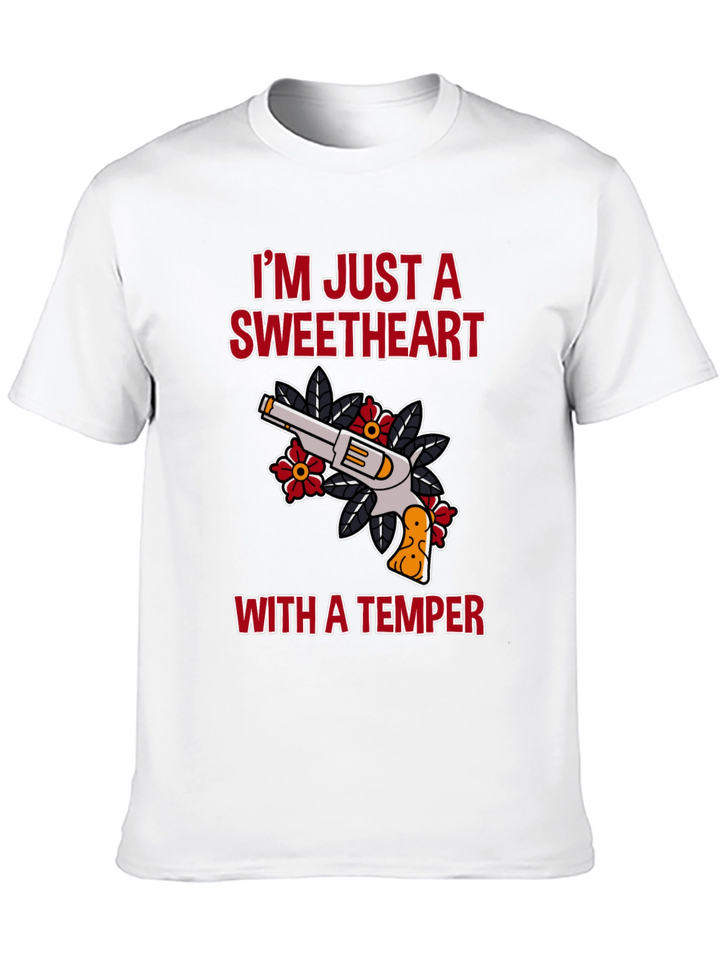 Sweetheart Temper Gun Graphic Tee