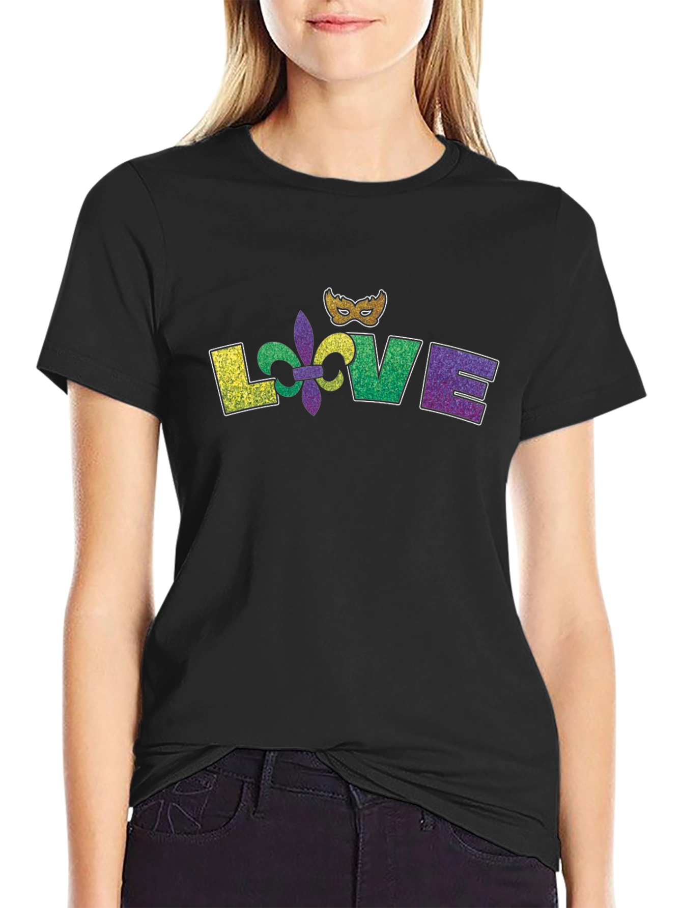 Mardi Gras LOVE T-Shirt