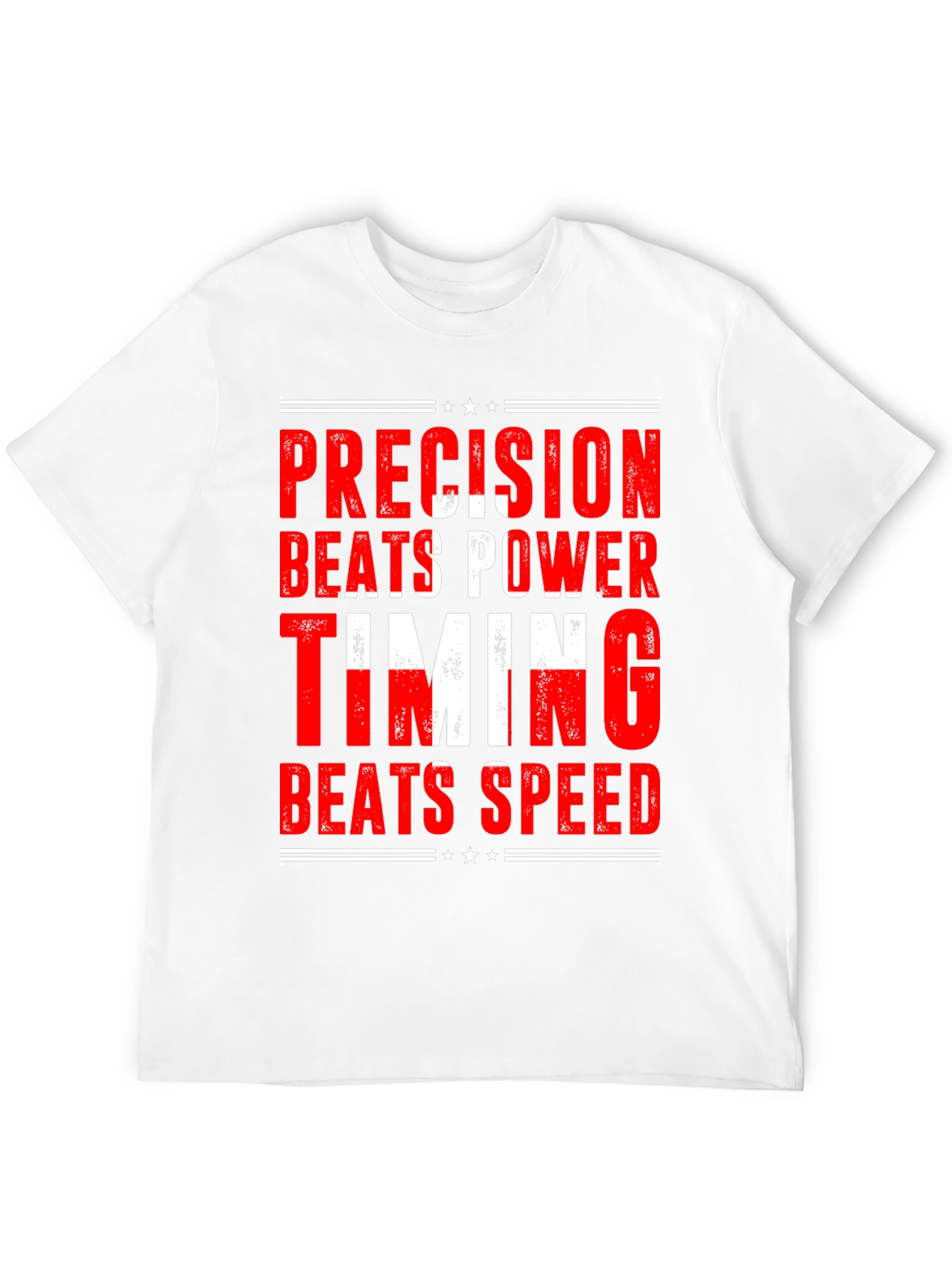 Precision Beats Power Graphic Tee