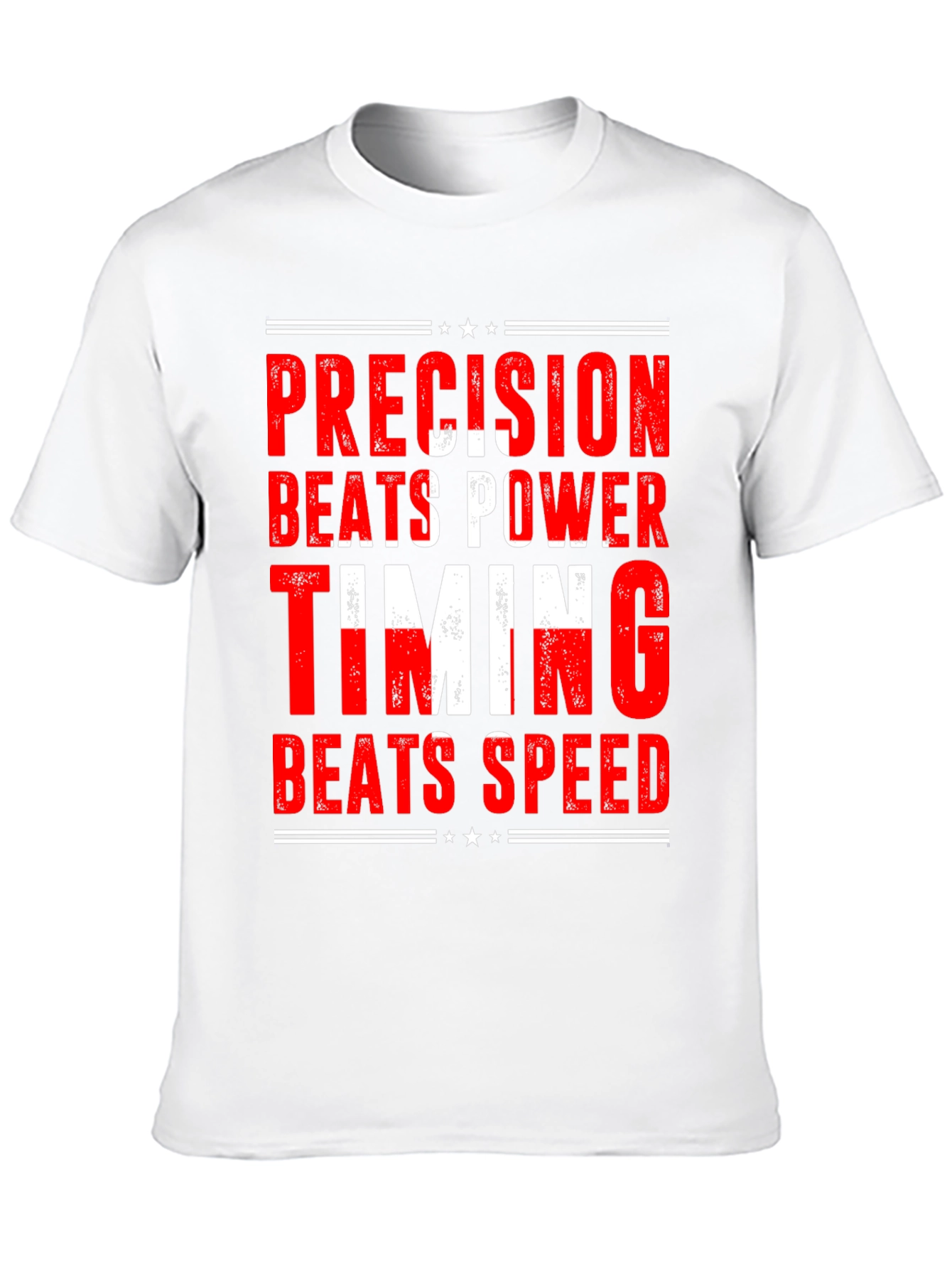 Precision Beats Power Graphic Tee