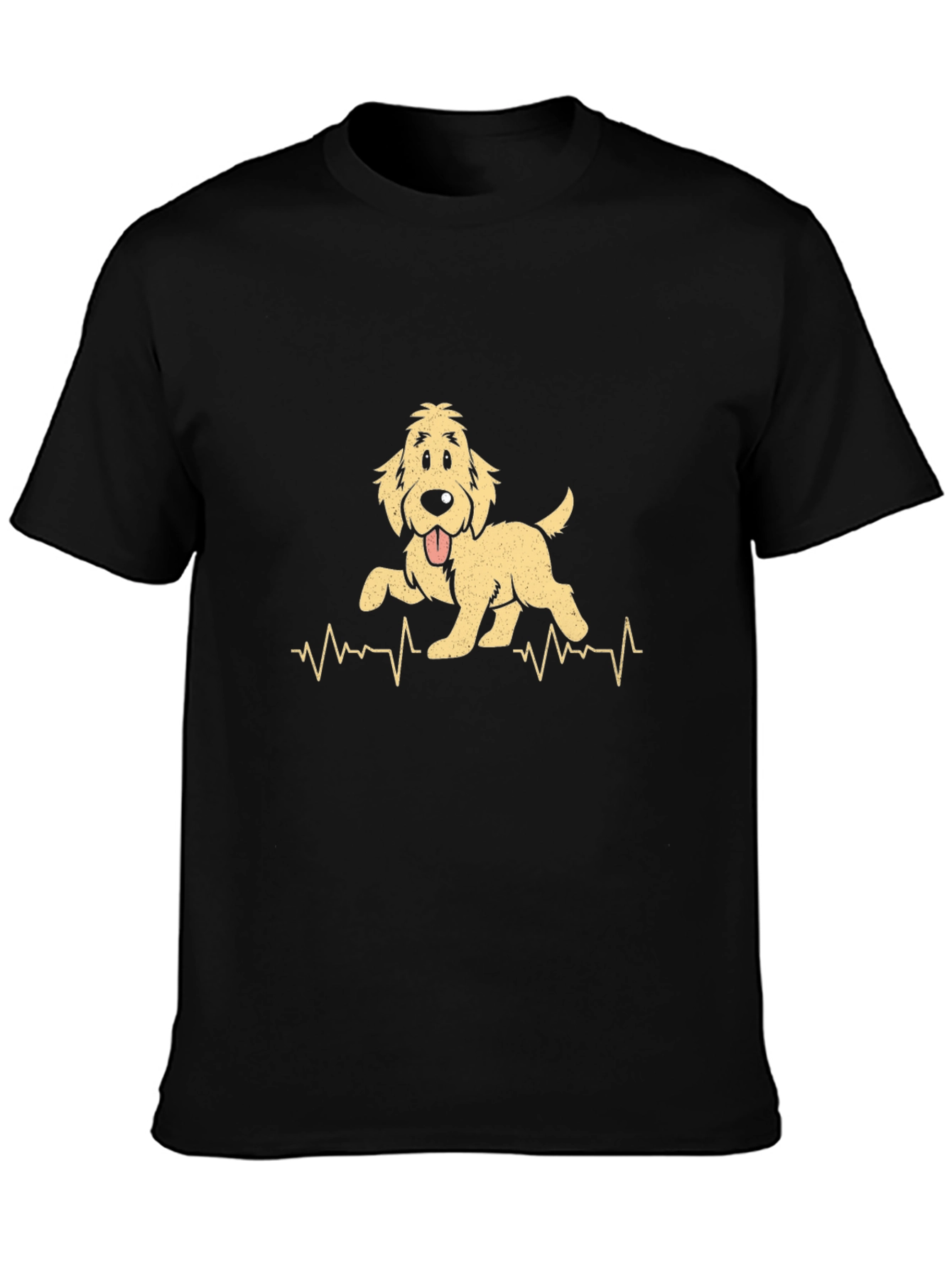 Dog Heartbeat T-Shirt - Cute Pet Lover Tee