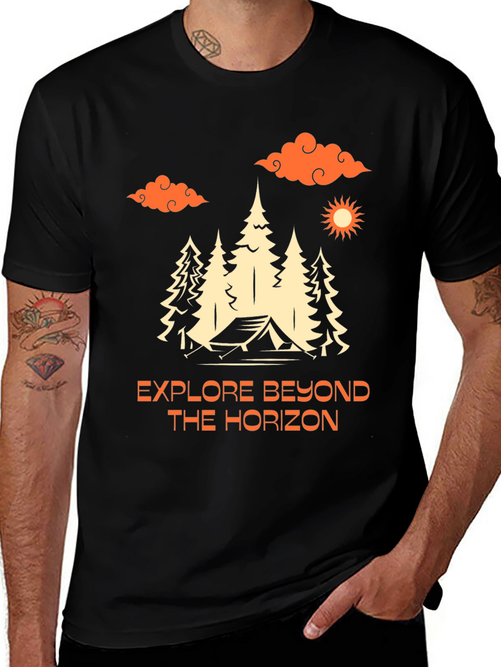Explore Beyond Horizon Graphic Tee