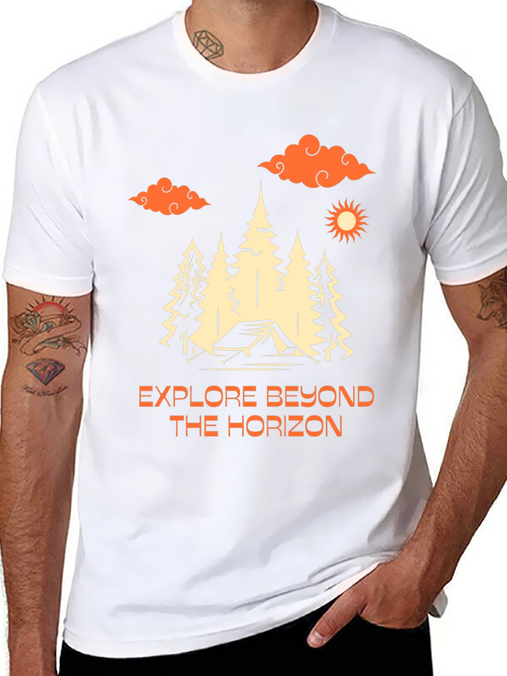 Explore Beyond Horizon Graphic Tee