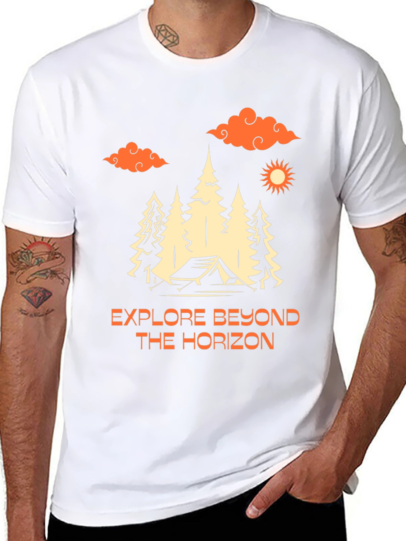 Explore Beyond Horizon Graphic Tee