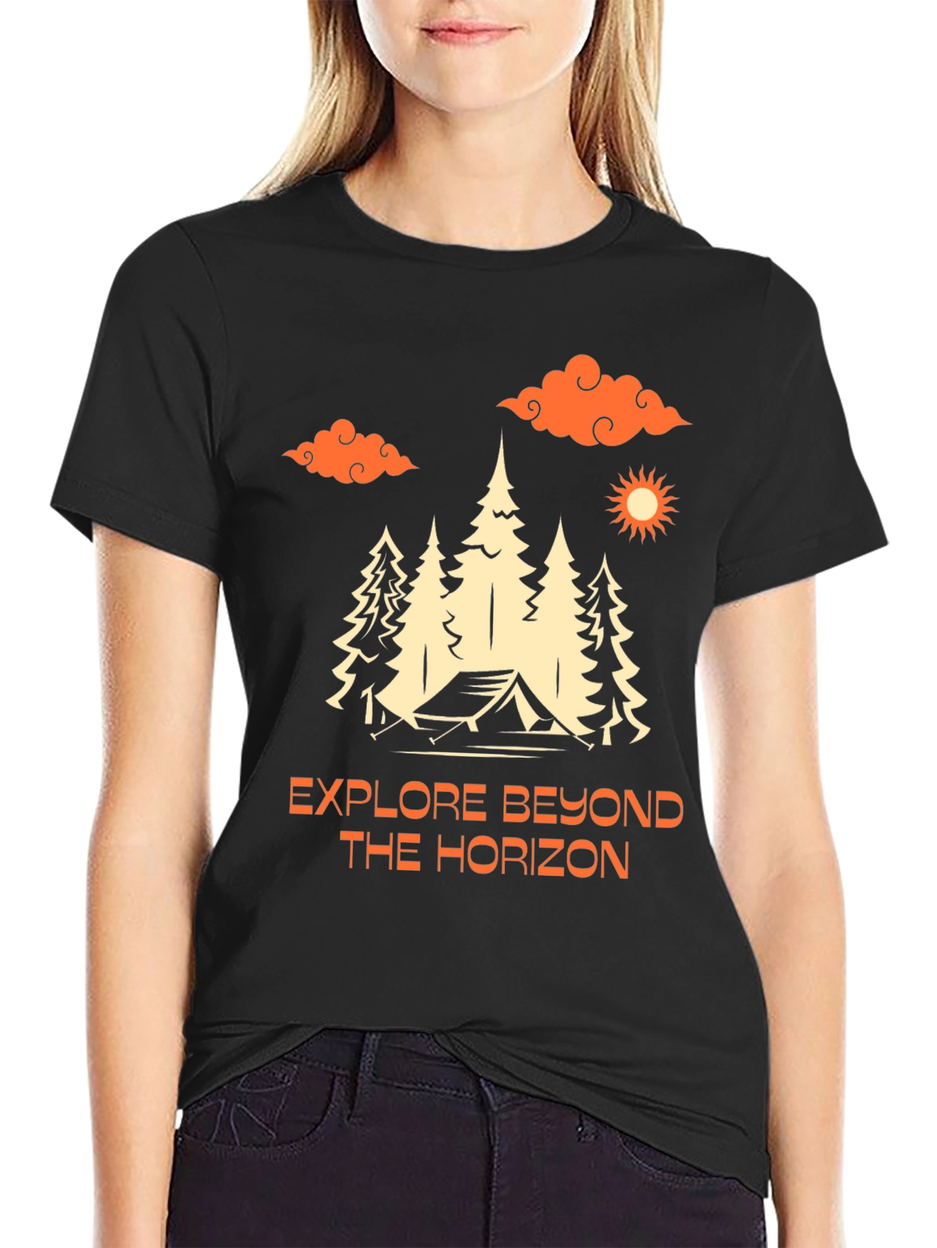 Explore Beyond Horizon Graphic Tee
