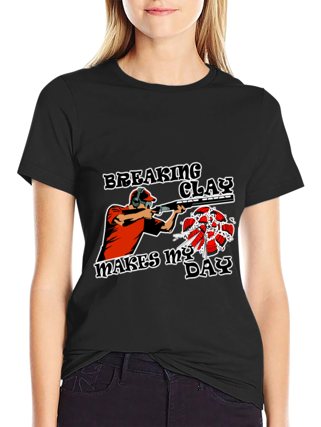 Breaking Clay Makes My Day T-Shirt