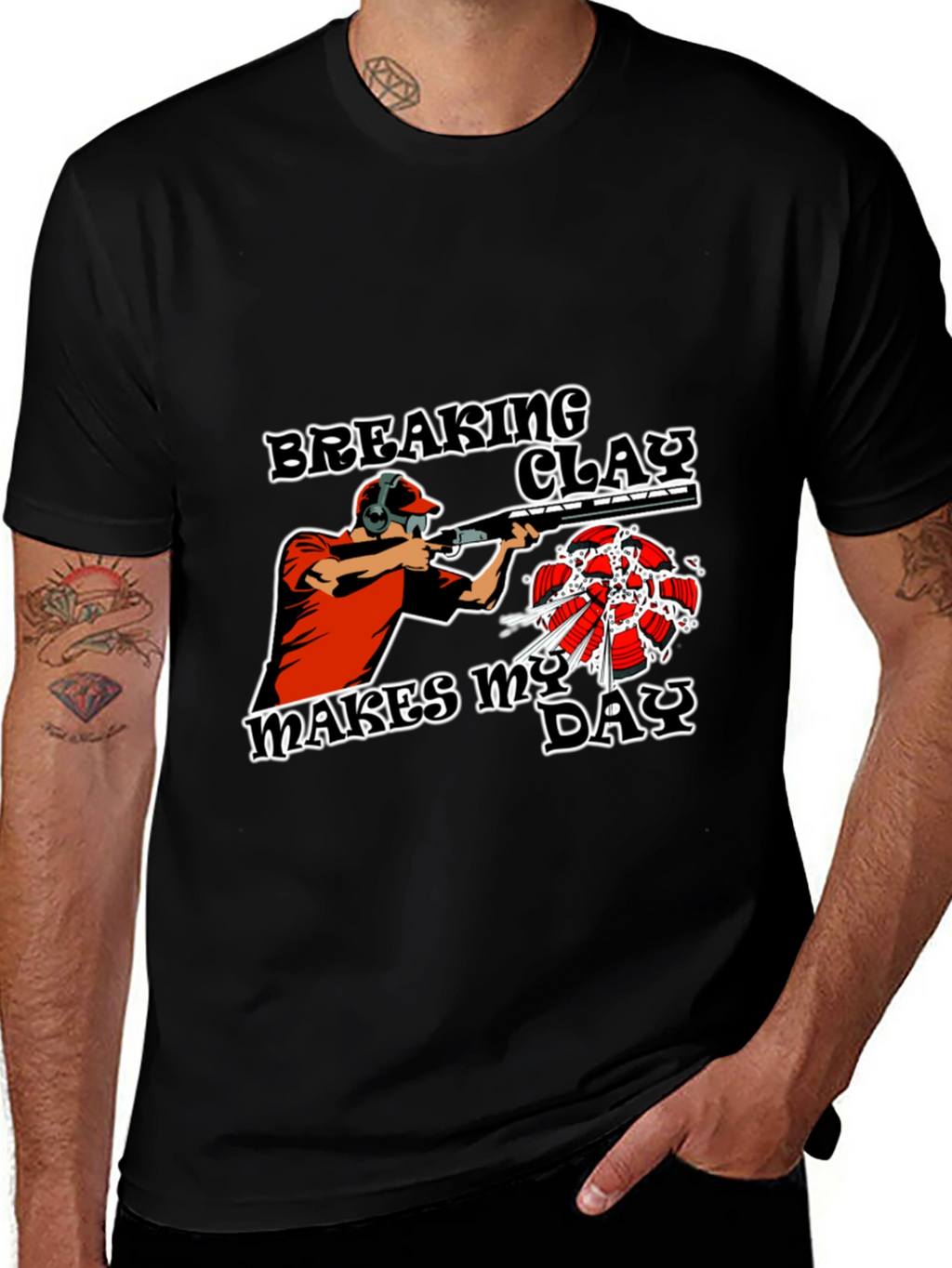 Breaking Clay Makes My Day T-Shirt