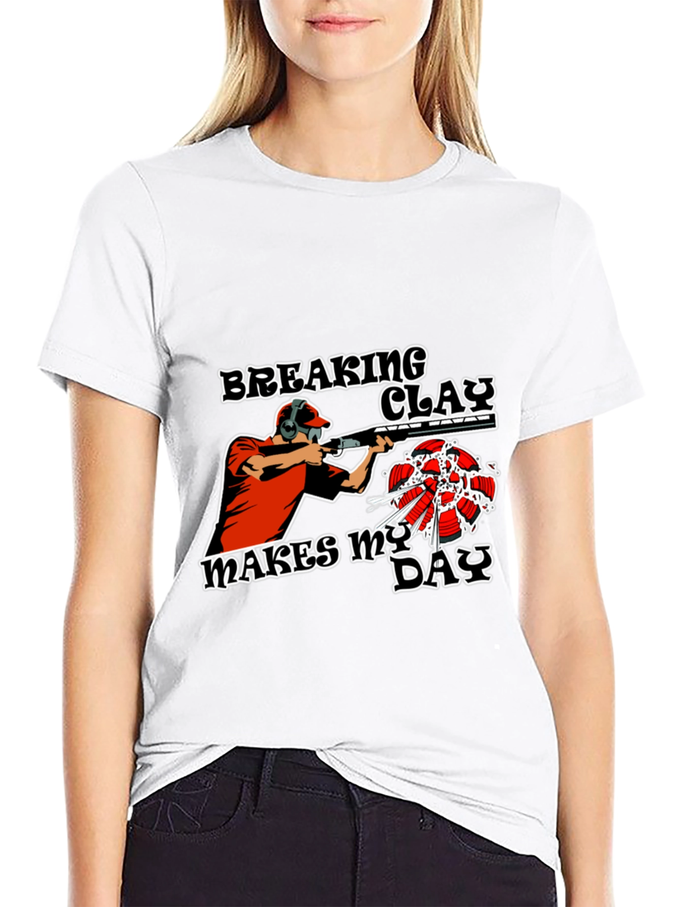 Breaking Clay Makes My Day T-Shirt