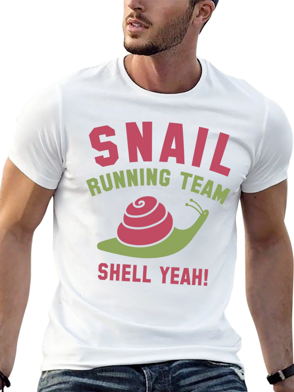Snail Running Team T-Shirt - Shell Yeah!