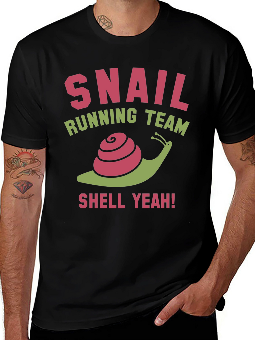 Snail Running Team T-Shirt - Shell Yeah!