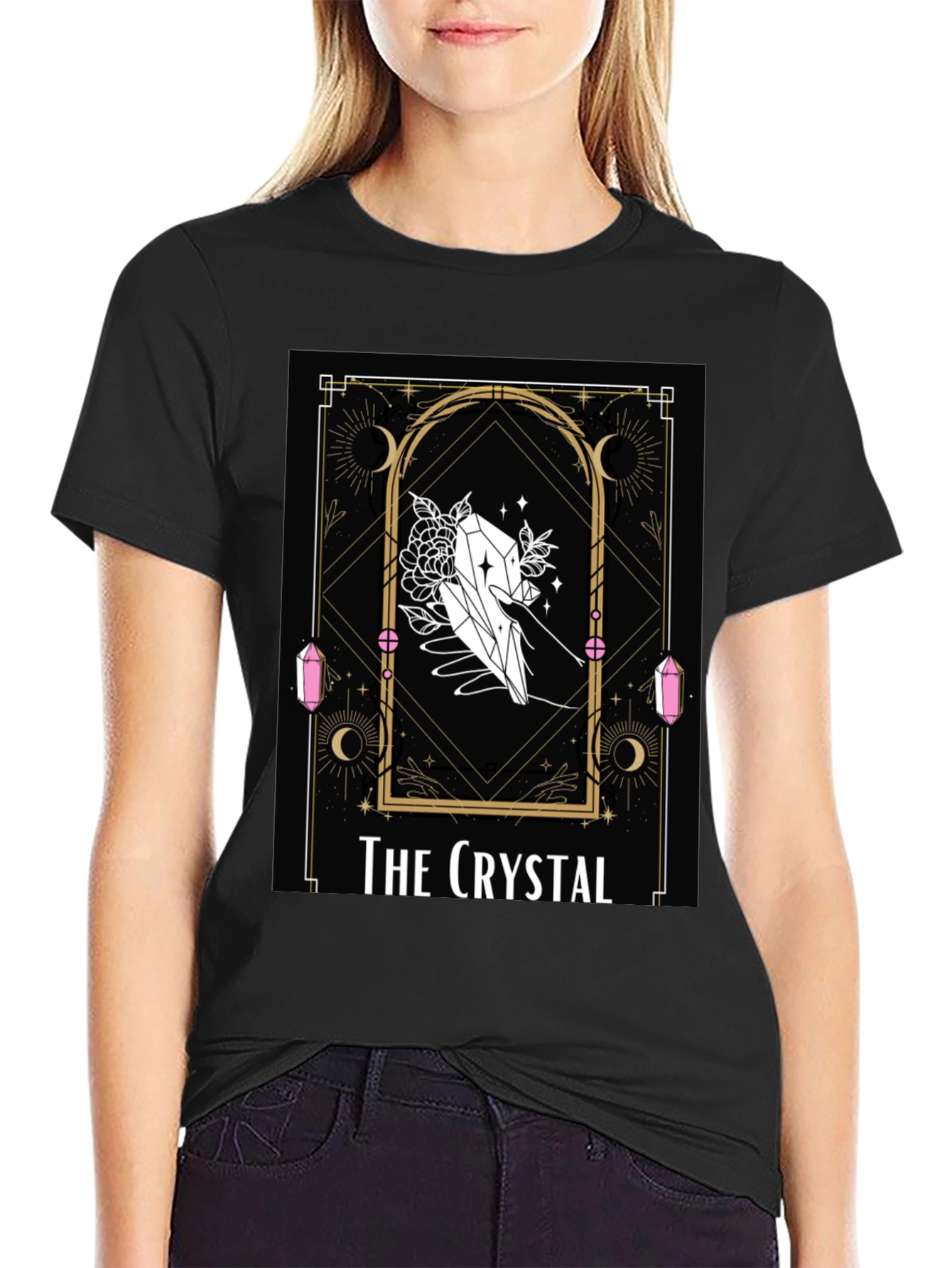 The Crystal Tarot Card Graphic Tee