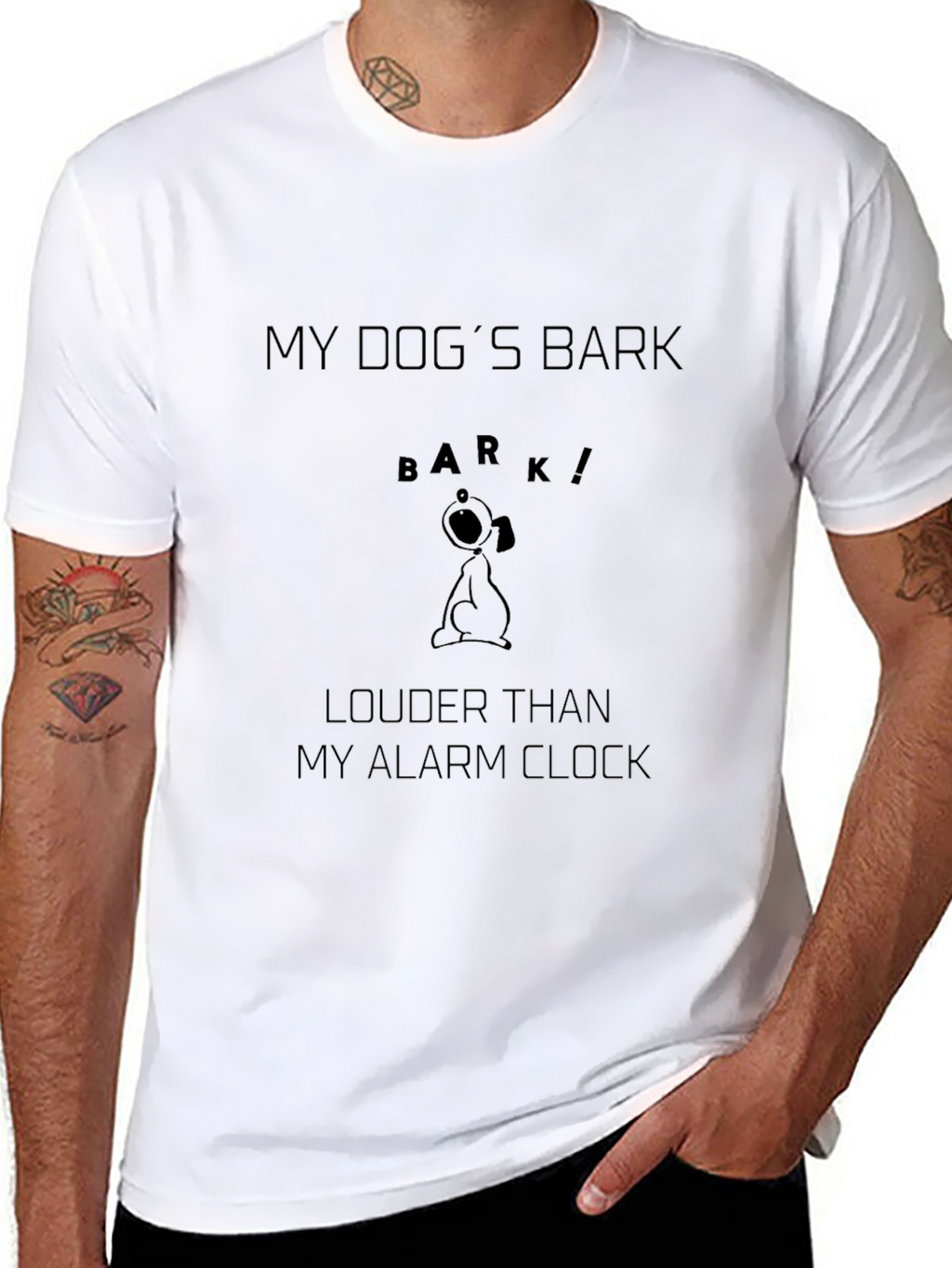 Dog Lover T-Shirt: My Dogs Bark is Louder