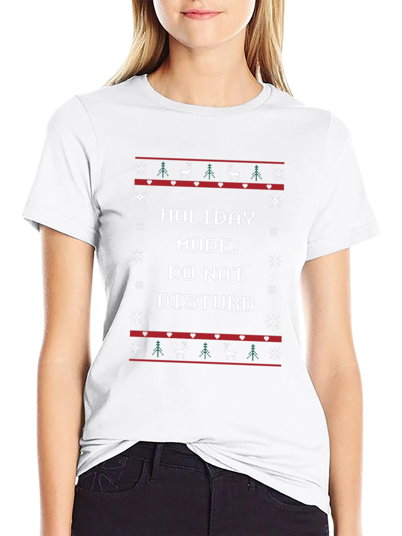 Holiday Mode T-Shirt - Do Not Disturb Christmas Tee