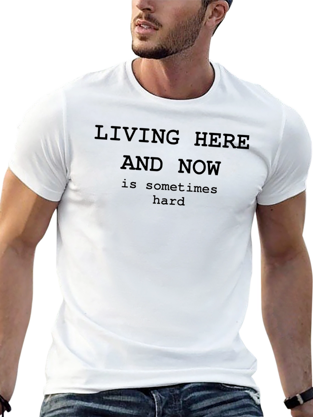 Living Here & Now Graphic Tee