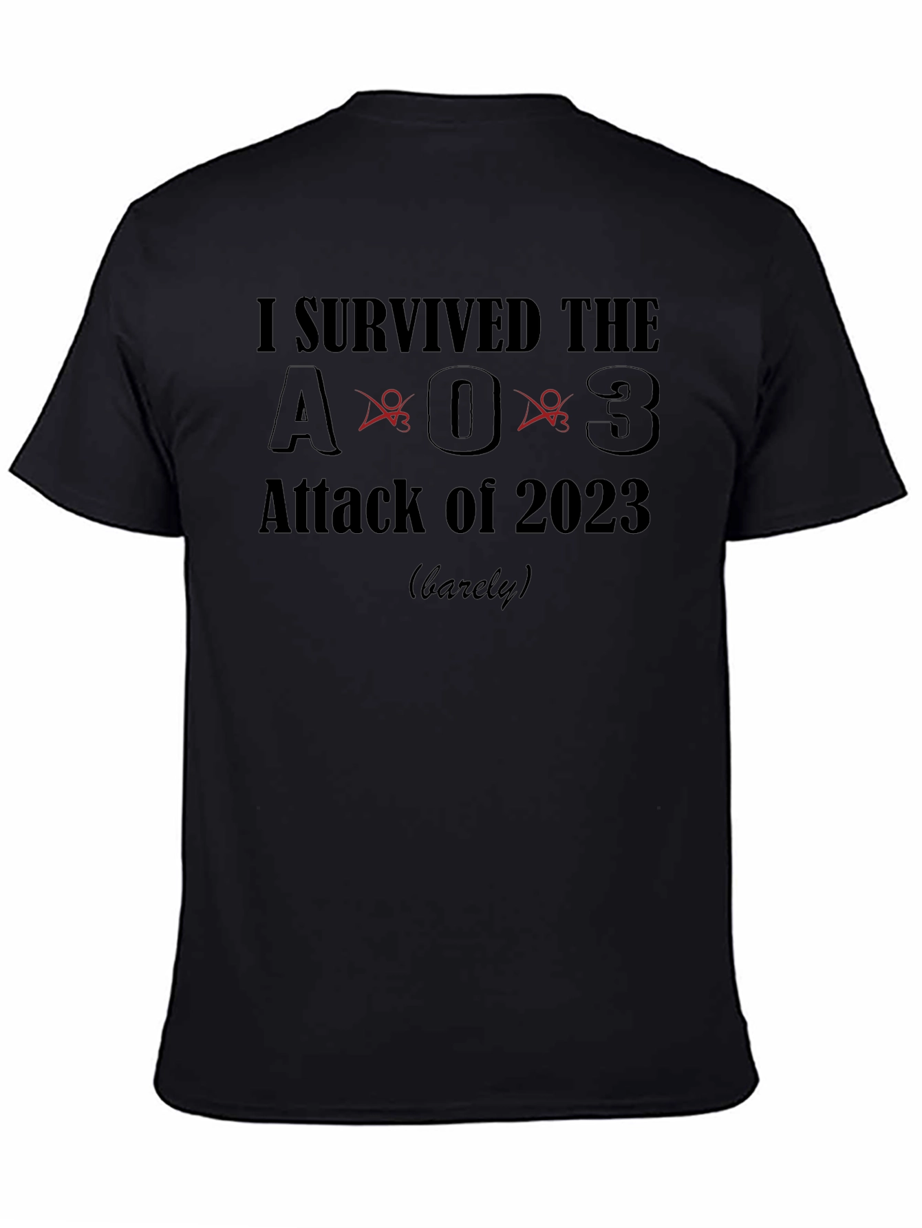 I Survived the AO3 Attack of 2023 T-Shirt