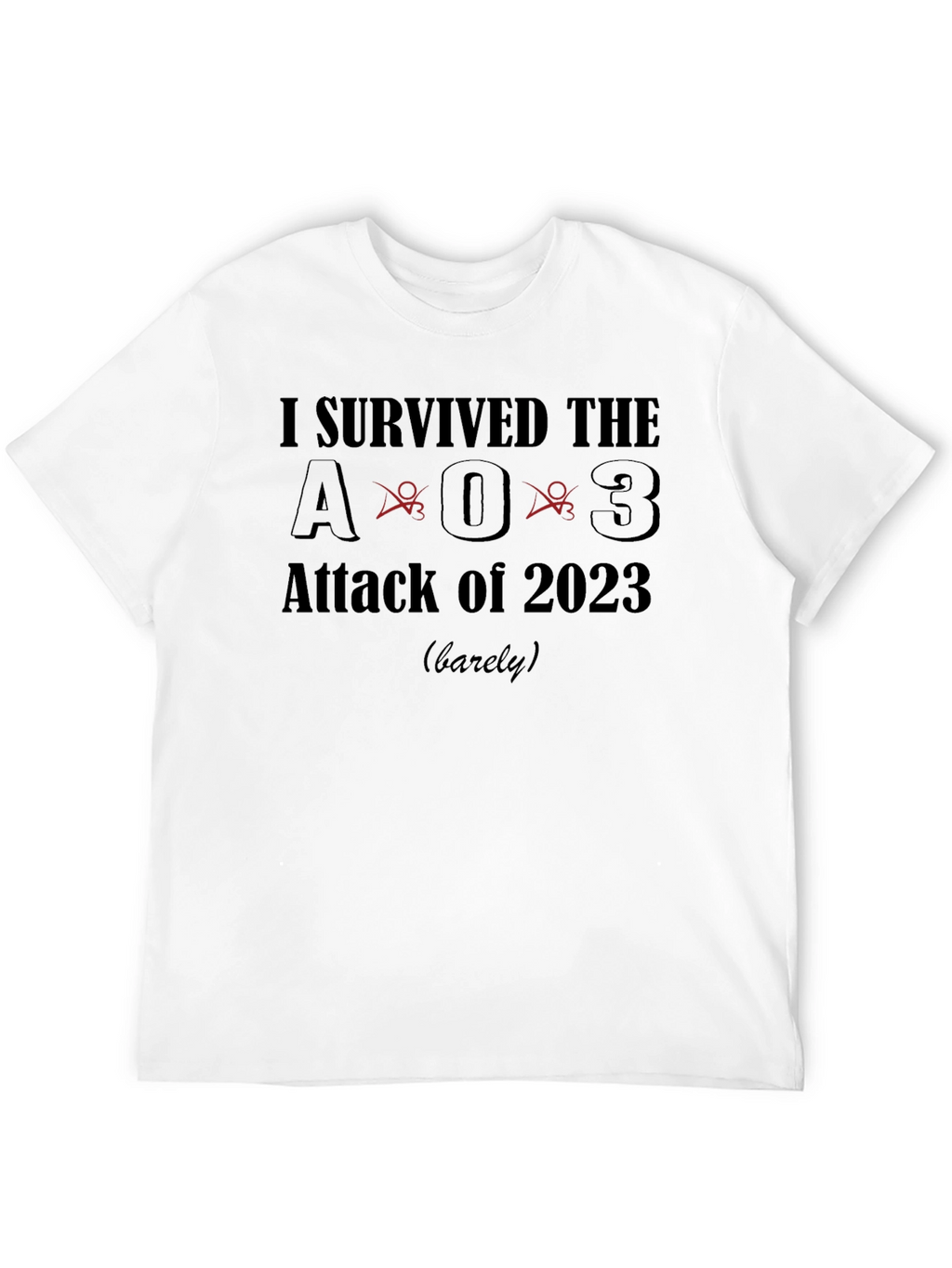 I Survived the AO3 Attack of 2023 T-Shirt