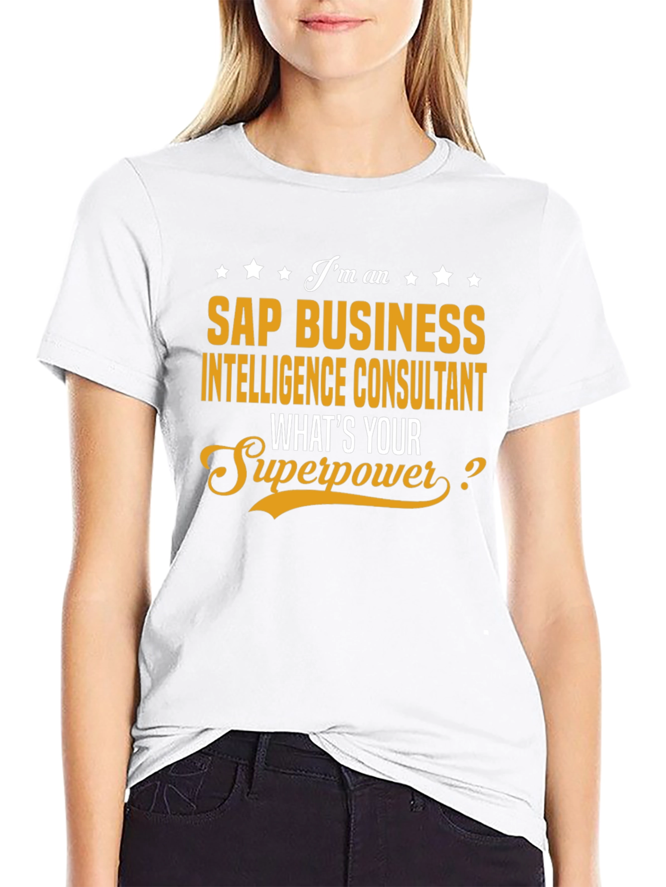 SAP Business Intelligence Consultant Superpower T-Shirt