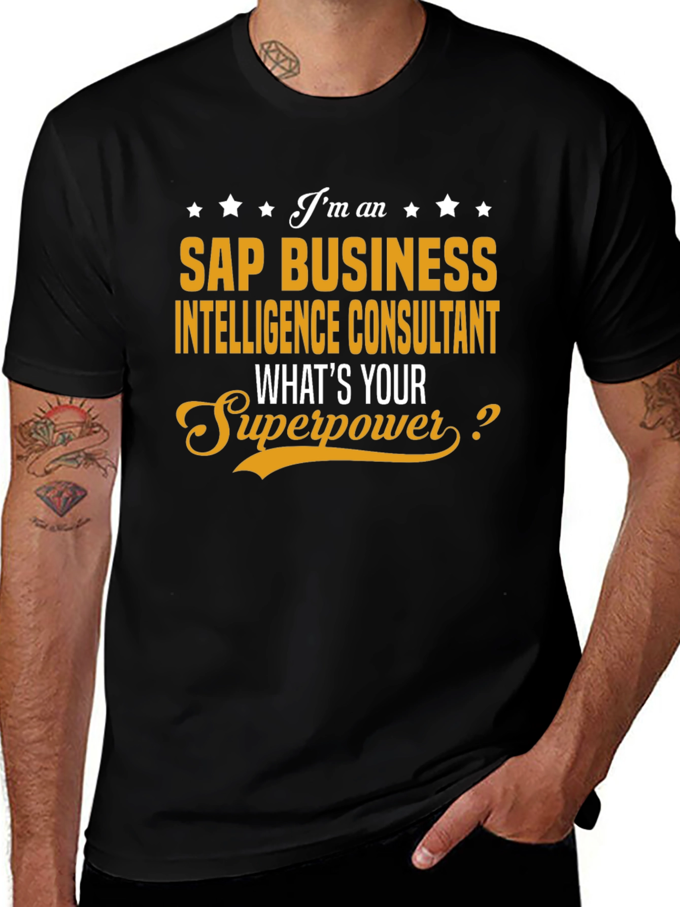SAP Business Intelligence Consultant Superpower T-Shirt
