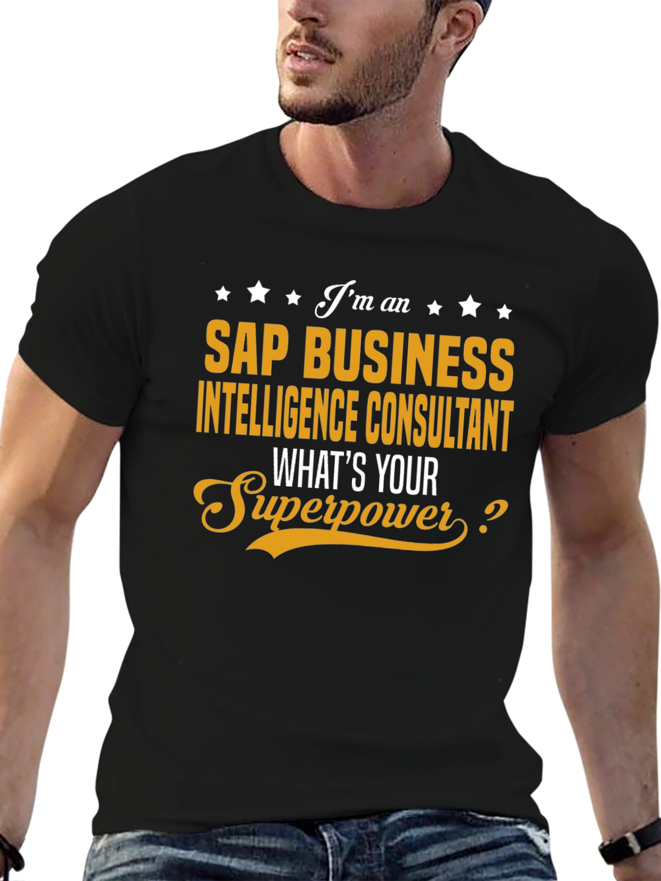 SAP Business Intelligence Consultant Superpower T-Shirt