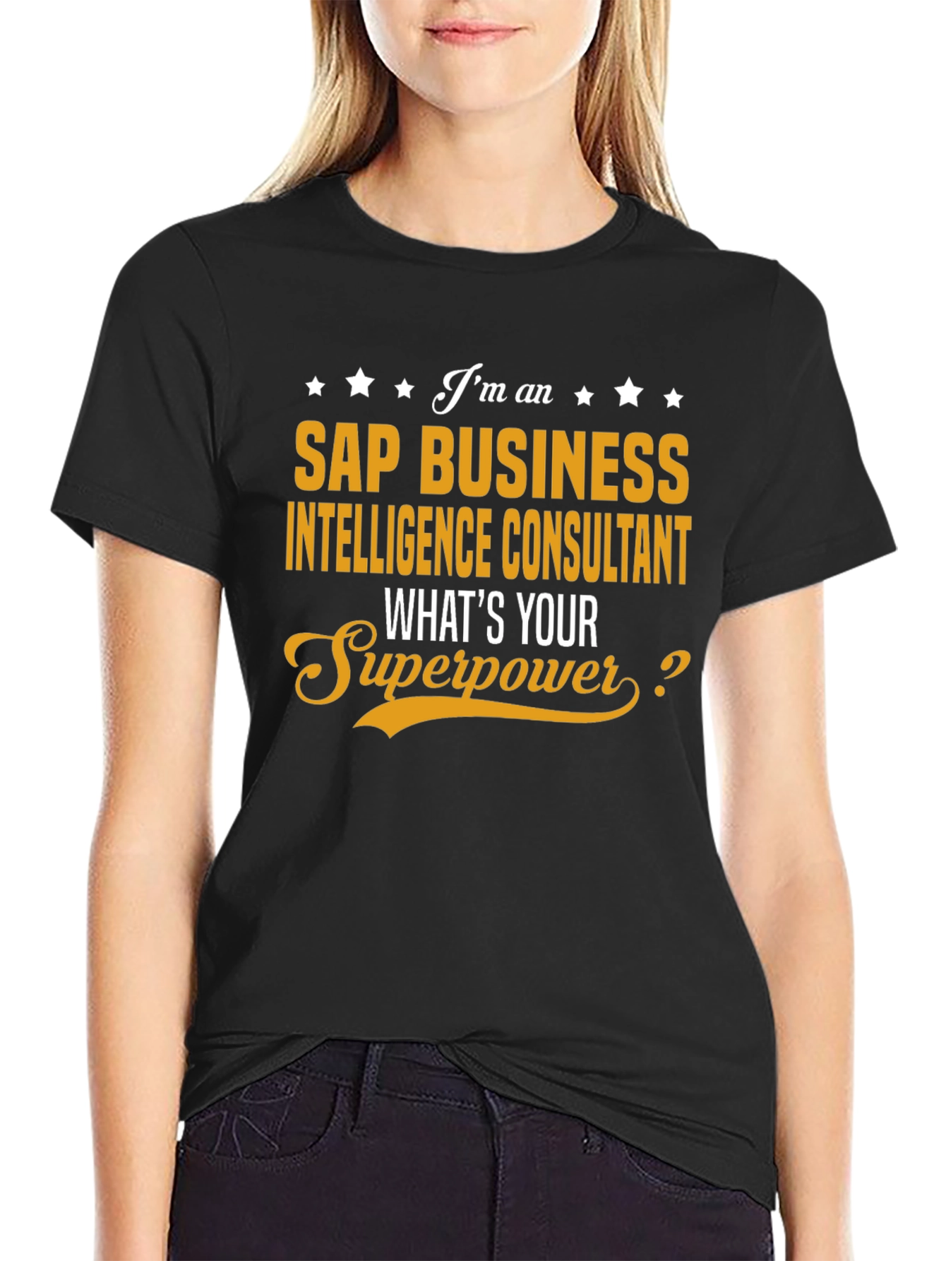 SAP Business Intelligence Consultant Superpower T-Shirt