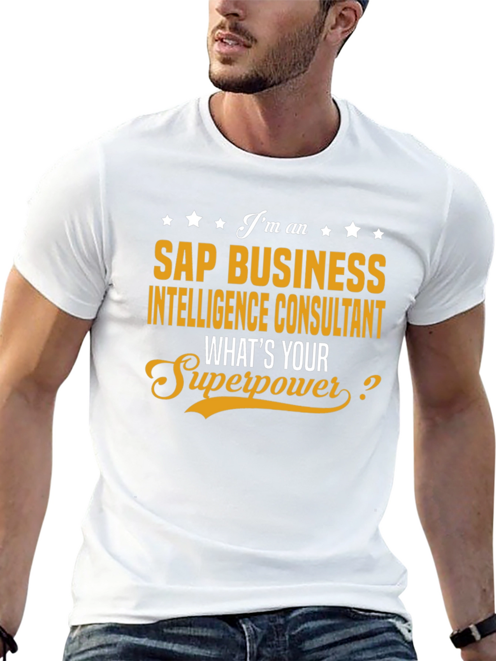SAP Business Intelligence Consultant Superpower T-Shirt