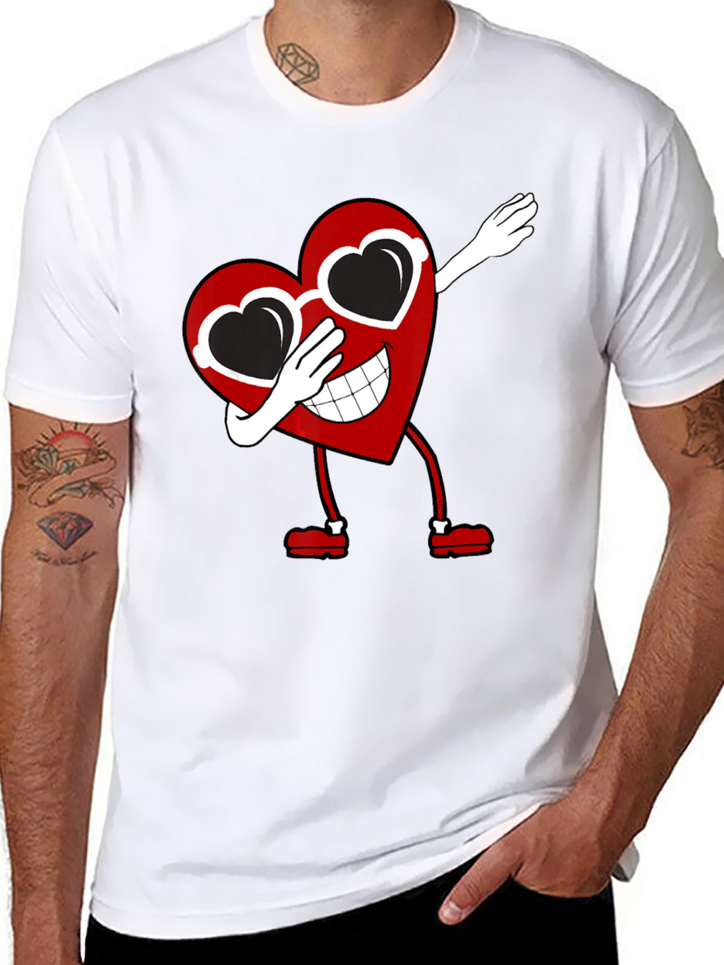 Dabbing Heart T-Shirt