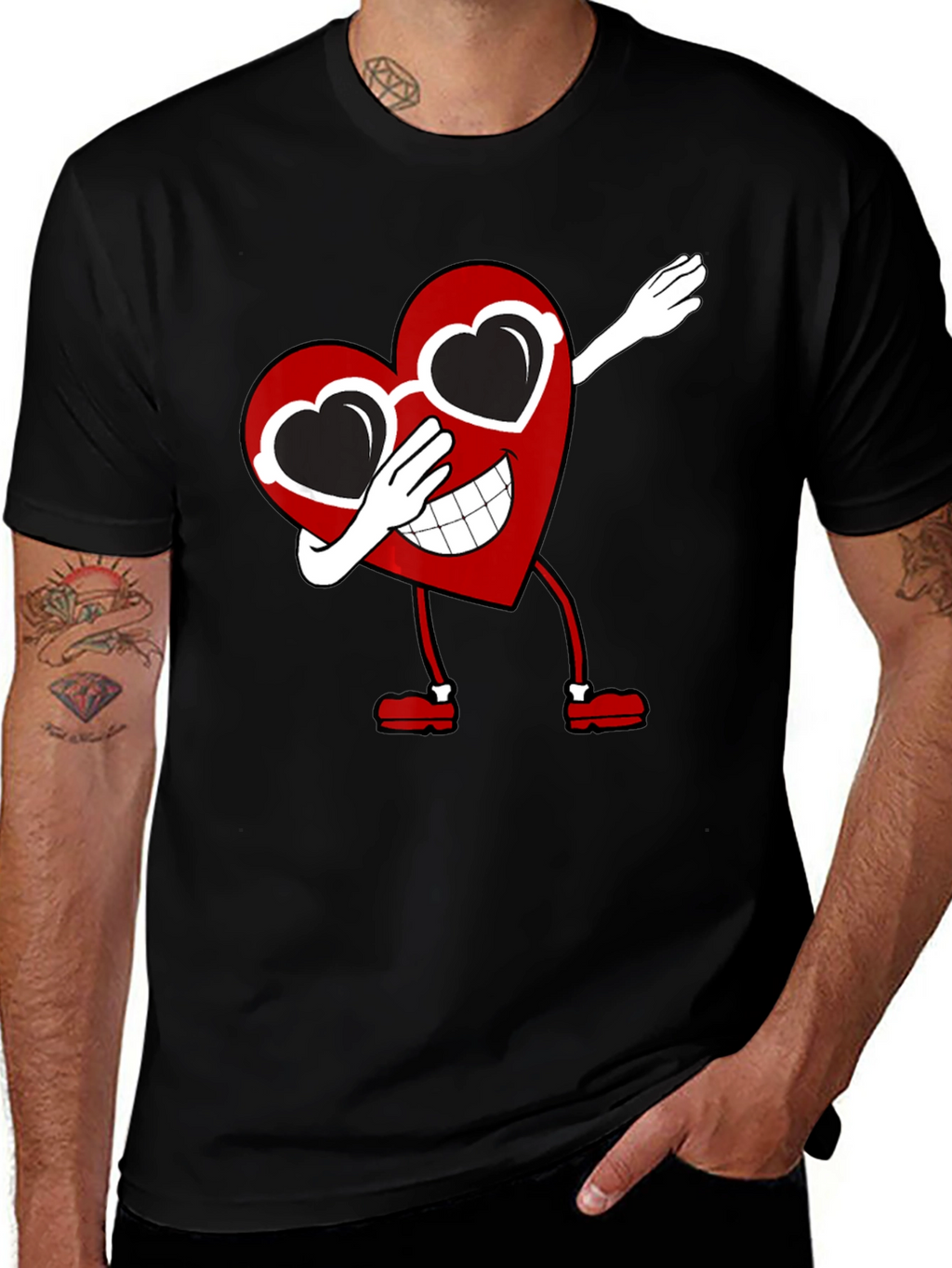 Dabbing Heart T-Shirt